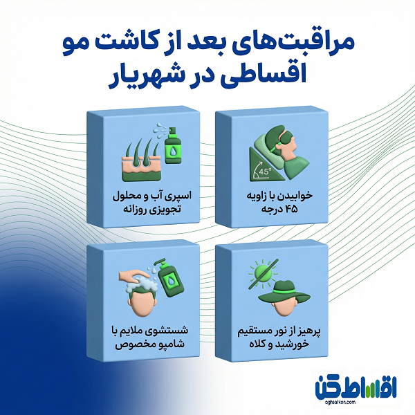 دلایل محبوبیت کاشت مو اقساطی در شهریار