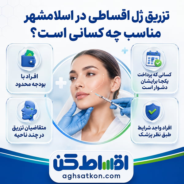 راهنمای انجام تزریق ژل اقساطی در اسلامشهر